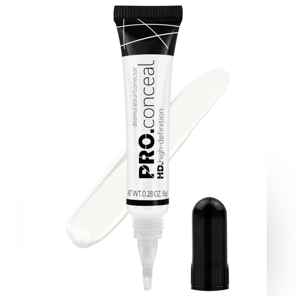 Sealed - LA Girl PRO.conceal HD High-Definition Concealer — Flat White